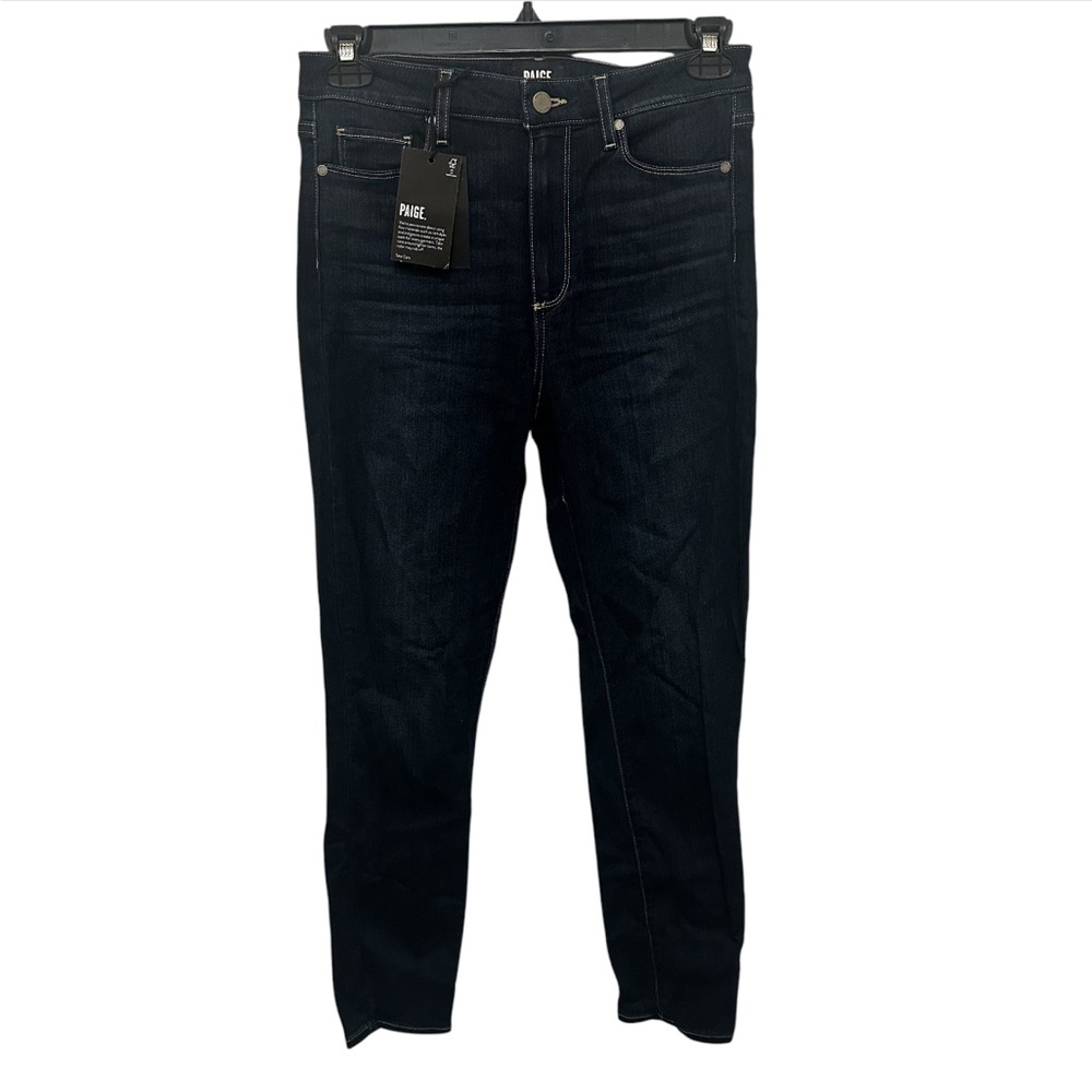 Paige Dark Wash High Rise Skinny Jeans new with tags size 30